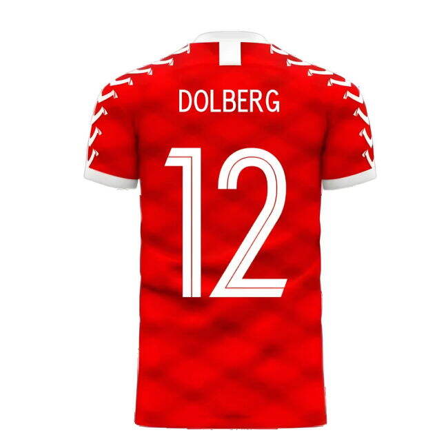 Updated Denmark Home Football Shirt 2025-2026