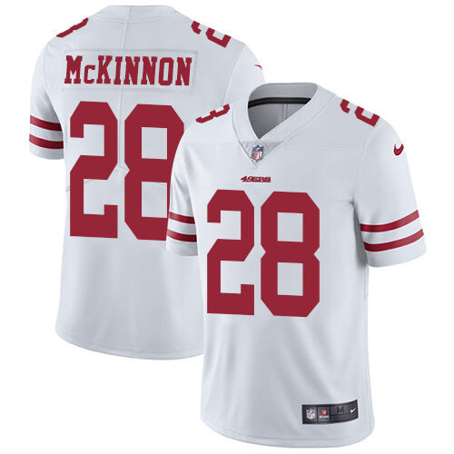 SF #None White None NFL Limited Jersey football jersey