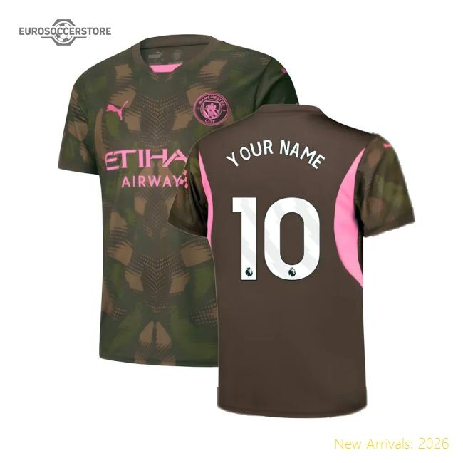 Premium 2024-2025 Man City Third Goalkeeper Shirt (espresso Brown)