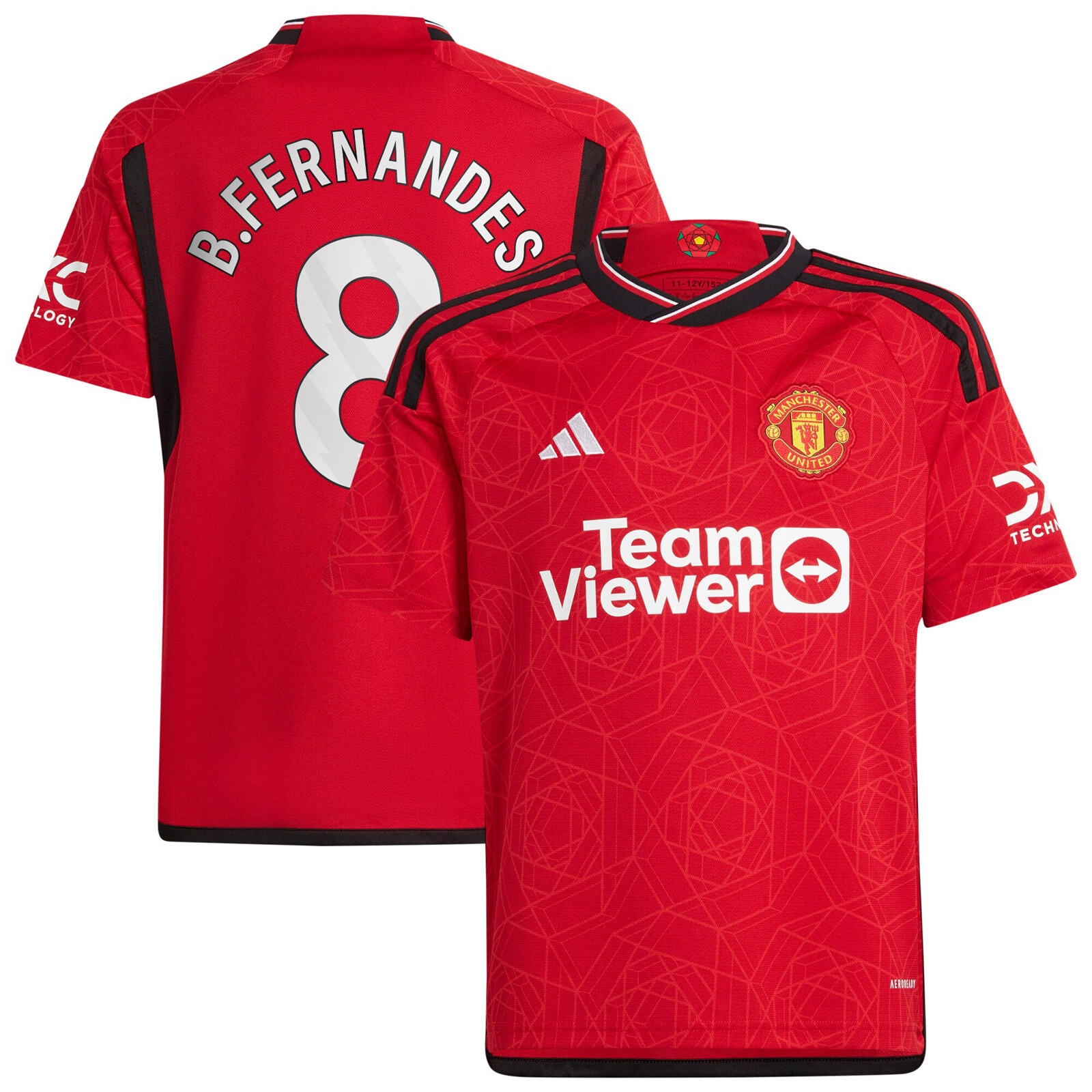 Adidas Manchester united adidas youth manchester united fernandes #8