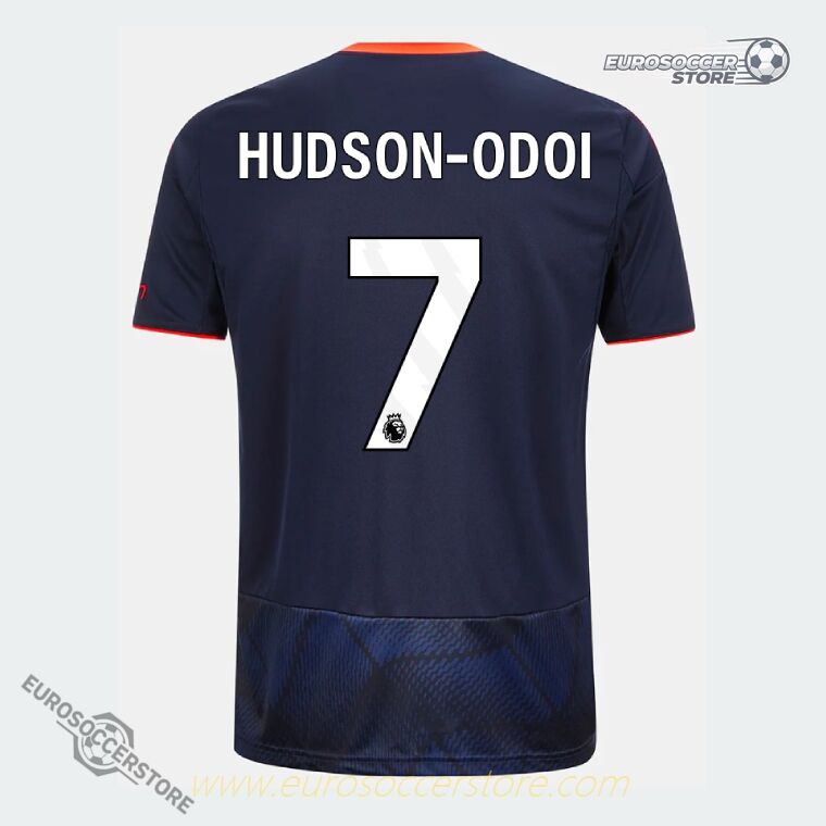 HUDSON-ODOI 7 Nottingham Forest Third Jersey for the 25-26 Season