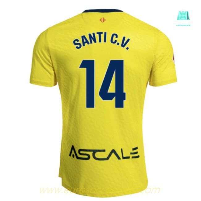 2025-2026 Villarreal Home Shirt (Santi C.V. 14)