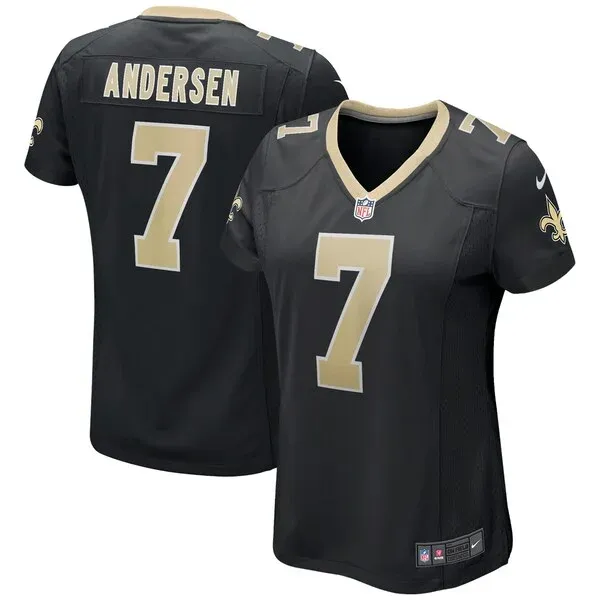 Performance New Orleans Saints Game Jersey - Premium Black NFL Fan ...