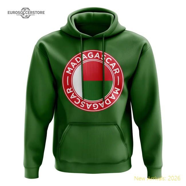 Madagascar Football 20242025 Regular Hoodie  Highperformance