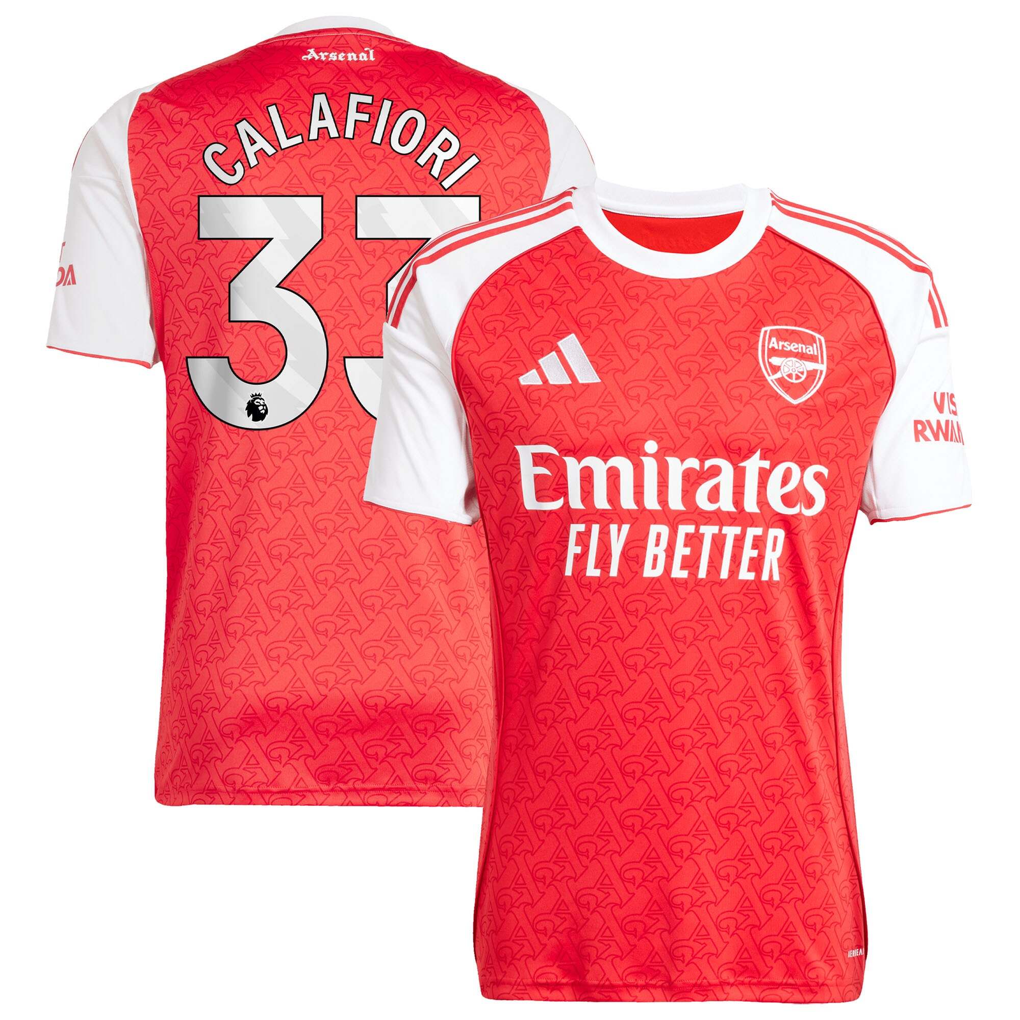 Arsenal Men's 2025 Professional Replica - Team Jersey - Hurry Up