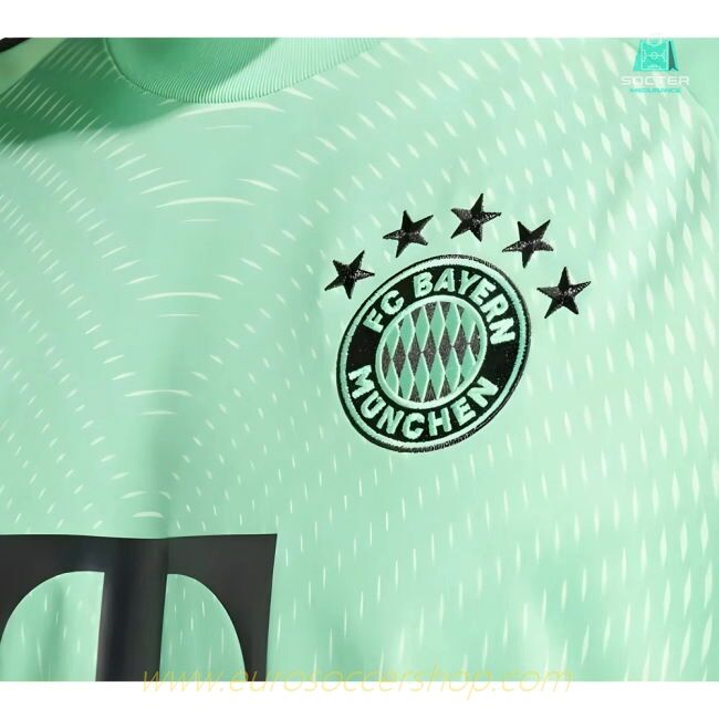 2025-2026 Bayern Munich Home Goalkeeper Shirt (Glory Mint)