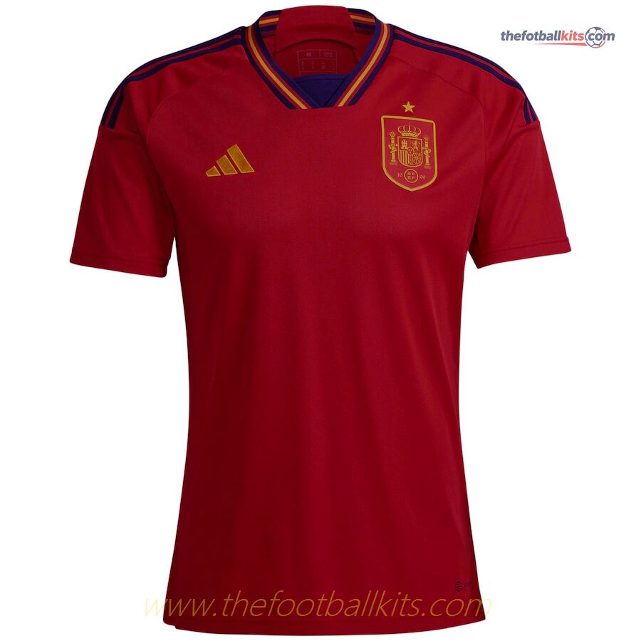 Spain 2022 World Cup Home Kit