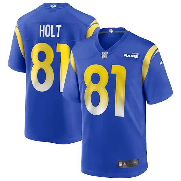 Performance Los Angeles Rams Game Jersey - Premium Royal NFL Fan Je...