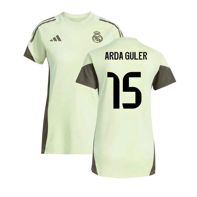Womens Authentic 2025-2026 Real Madrid Spanish Training Uniform