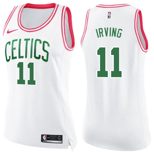 CEL #11 Kyrie Irving Authentic 2024 Icon NBA Jersey - White Swingman