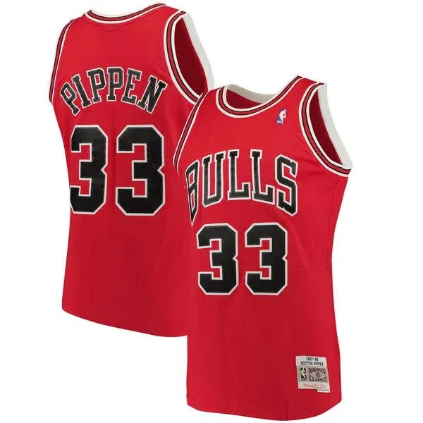 Scottie Pippen CHI Authentic Jersey - Budget Price Deal - Fan Favorite