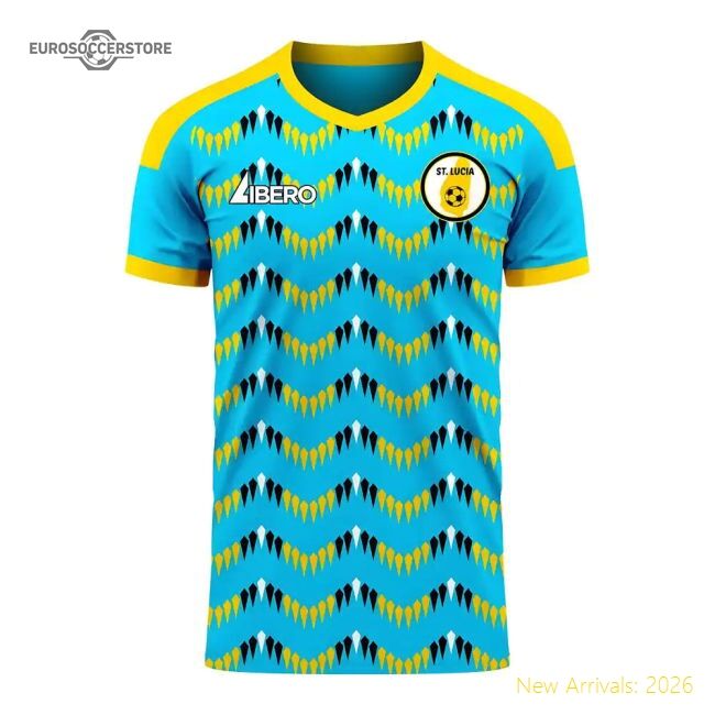 Saint Lucia 20252026 Home Elite Kit Moisturewicking Contemporary