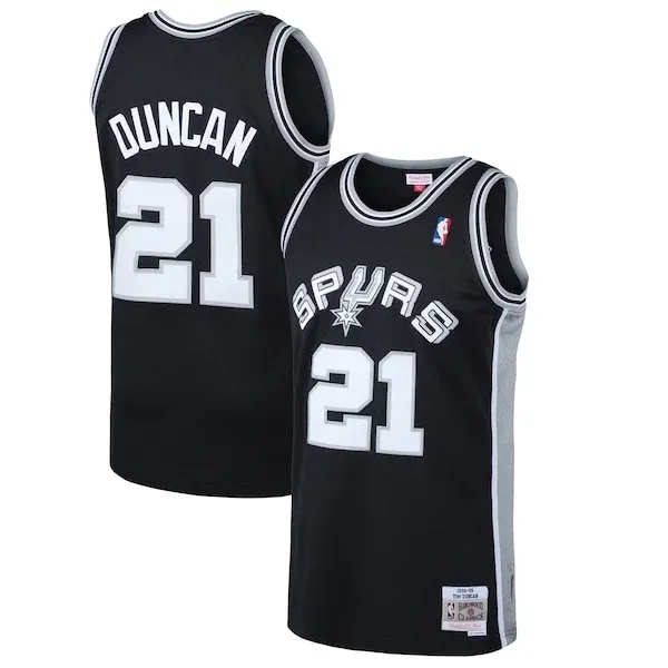 Tim Duncan SAS Swingman Jersey - exclusive NBA - Black sports