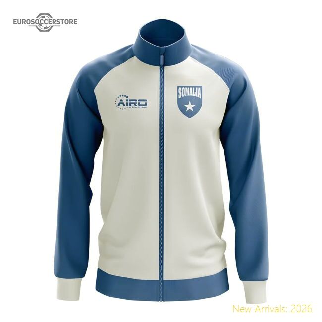 First-class Somalia Concept Football Track Jacket (white)