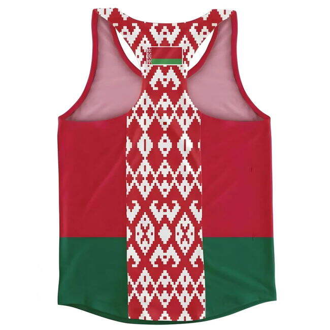 Belarus Flag Running Vest
