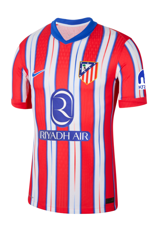 Home Jersey of Atletico Madrid for Laliga 24-25 Season with SØRLOTH 9