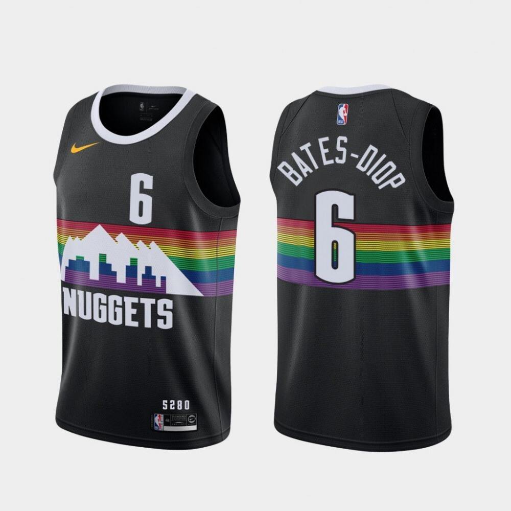 Official Jersey Denver Nuggets 6 Black - - NBA Collection
