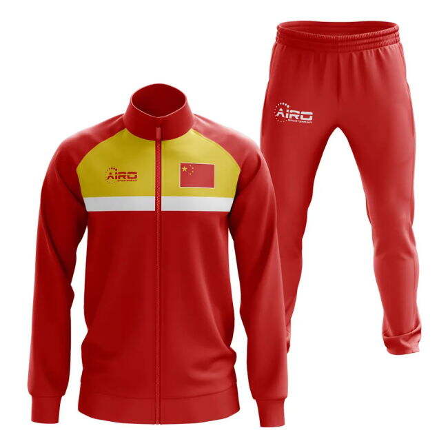 China Concept Football Tracksuit (Red)