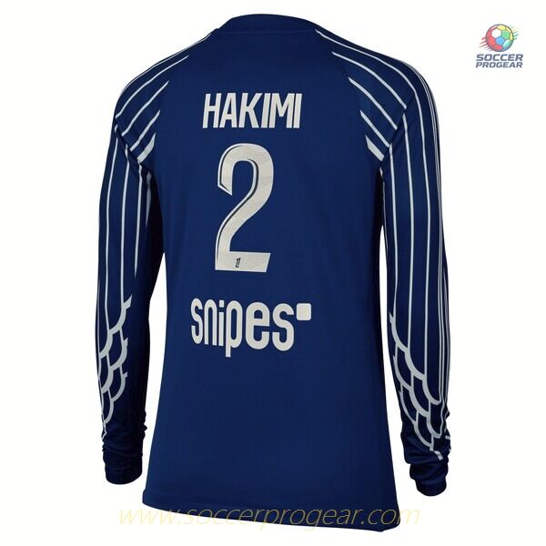 PSG Fourth Football Jersey 2024/25 Collection Long-Sleeve Hakimi