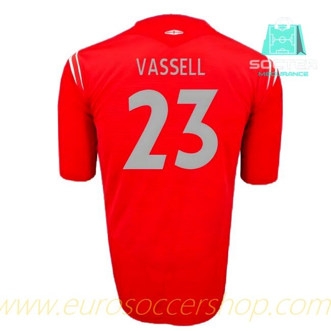 Three Lions Away Jersey (Vassell 23)