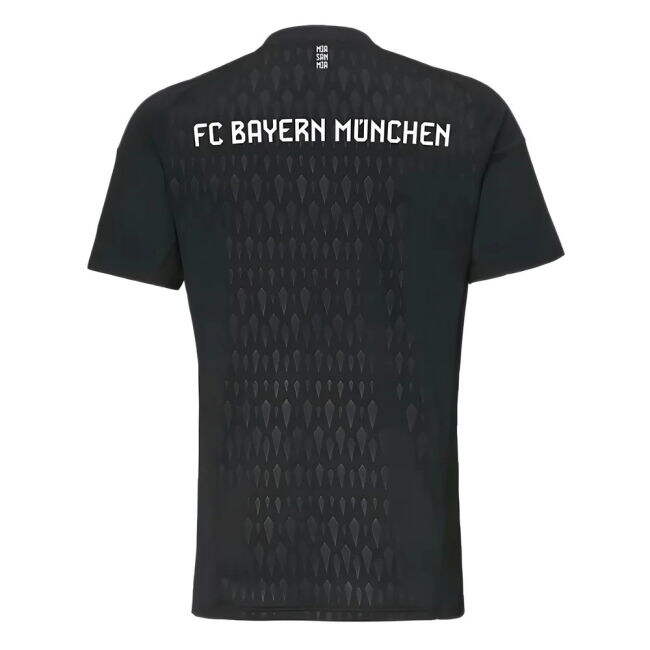 True Bayern Bayern Munich Goalkeeper Shirt Black Sommer #27 Pro Se...
