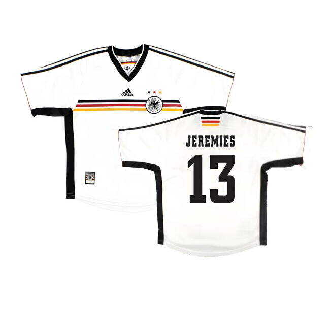 Mall Discounts Germany 1998-00 Home Shirt ((Very Good) L) (Jeremies 13) Discount Campaign