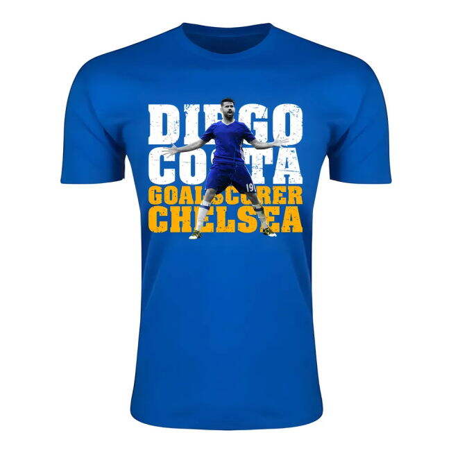 Diego Costa Chelsea Goalscorer T-Shirt (Blue)