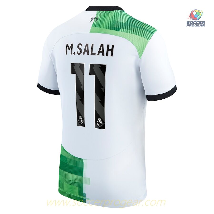 Liverpool Away Child Kit Shirt 2023 2024 Salah
