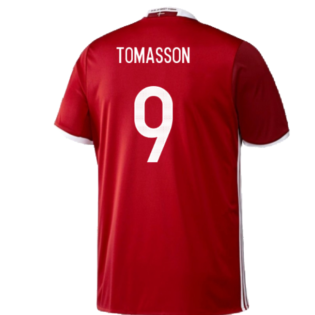 Unique Premium Edition Denmark Home Collector Jersey (Tomasson 9)