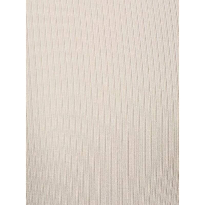 Ribbed Polo Cropped Tee MH7046