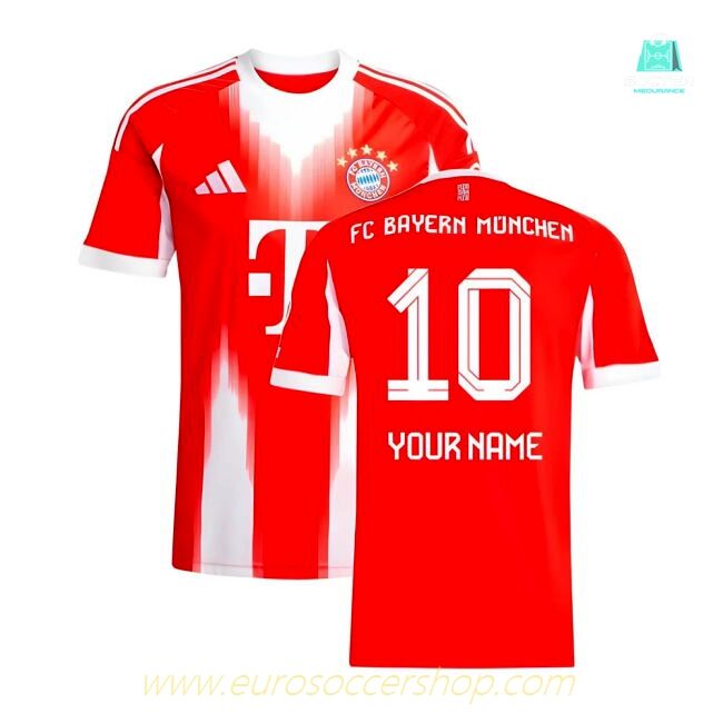 2025-2026 Bayern Munich Home Shirt (Your Name)