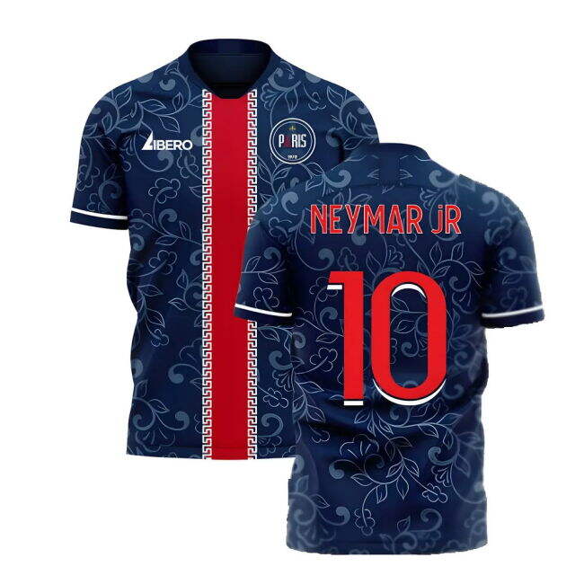 Paris 2025-2026 Home Concept Football Kit (Libero) (NEYMAR JR 10)