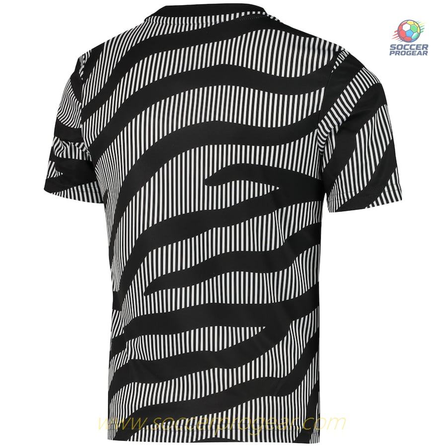 Juventus Pre-Match Football Jersey 2023 2024 Black