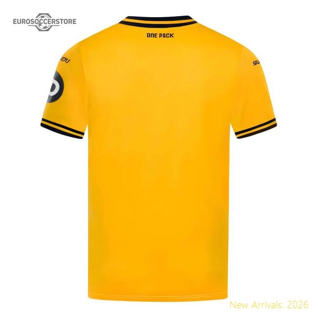 2024-2025 Wolves Home Shirt - Fantastic Value - Authentic Design