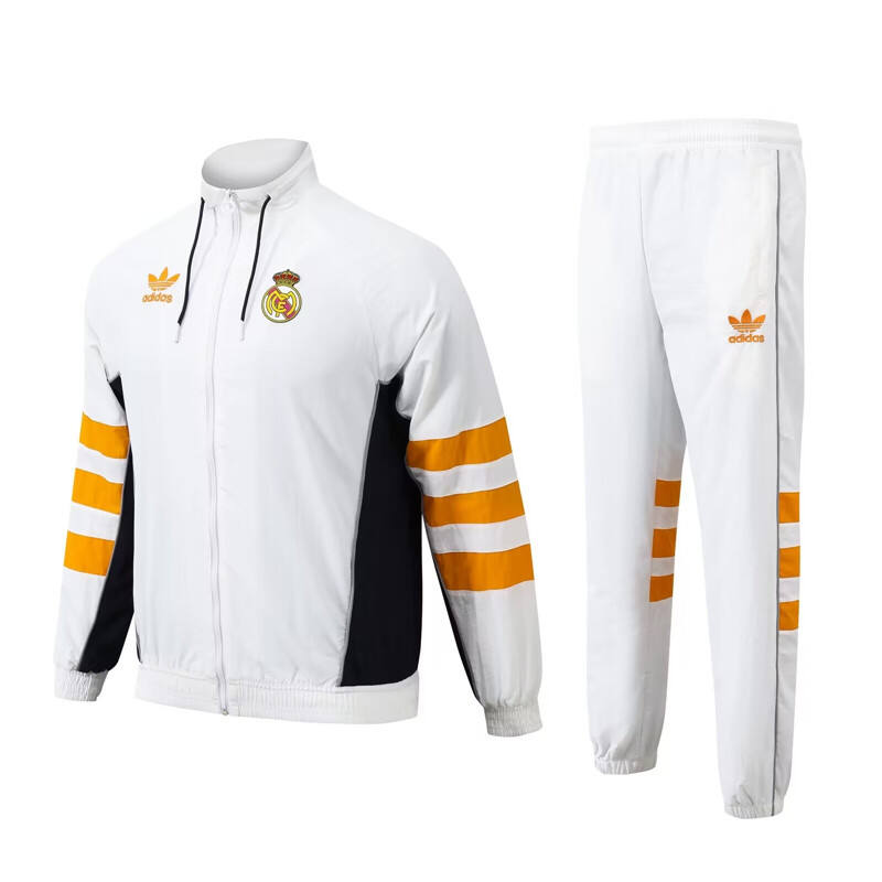 Real Madrid 2425 White Windbreaker - Official Replica 24659