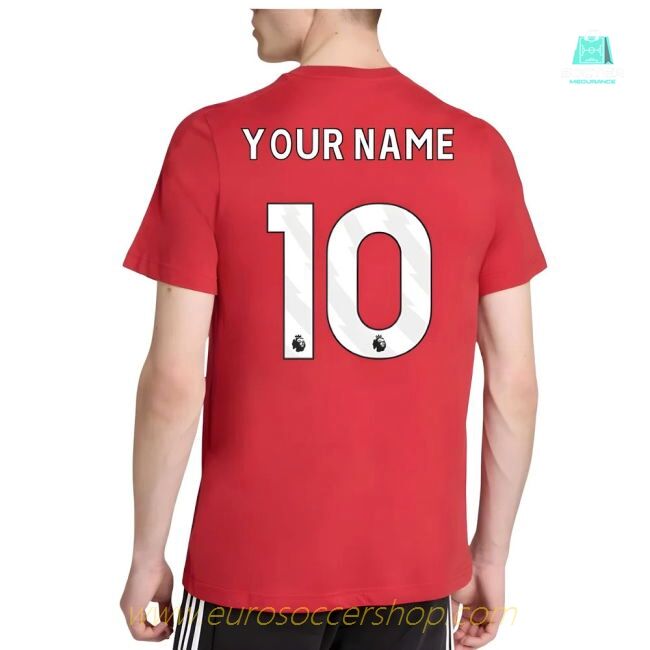 2025-2026 Liverpool DNA Tee (Red) (Your Name)