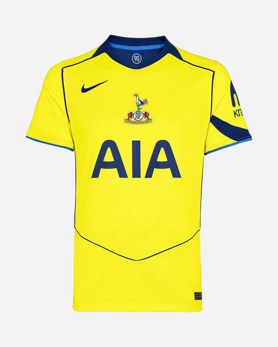 Tottenham Hotspur Third Away Soccer Jersey 2025/26 Authentic Kit