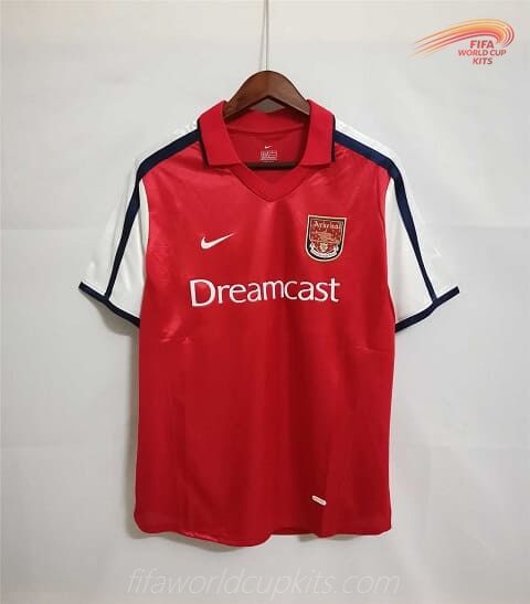 Arsenal 00-02 season Traditional Soccer Kit