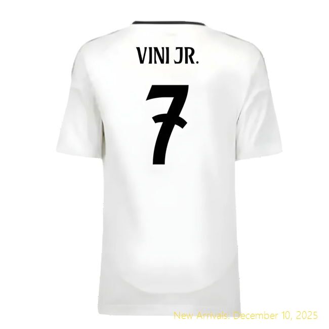 2024-2025 Real Madrid RM Premium Home Youth Kit (Vini Jr. 7)