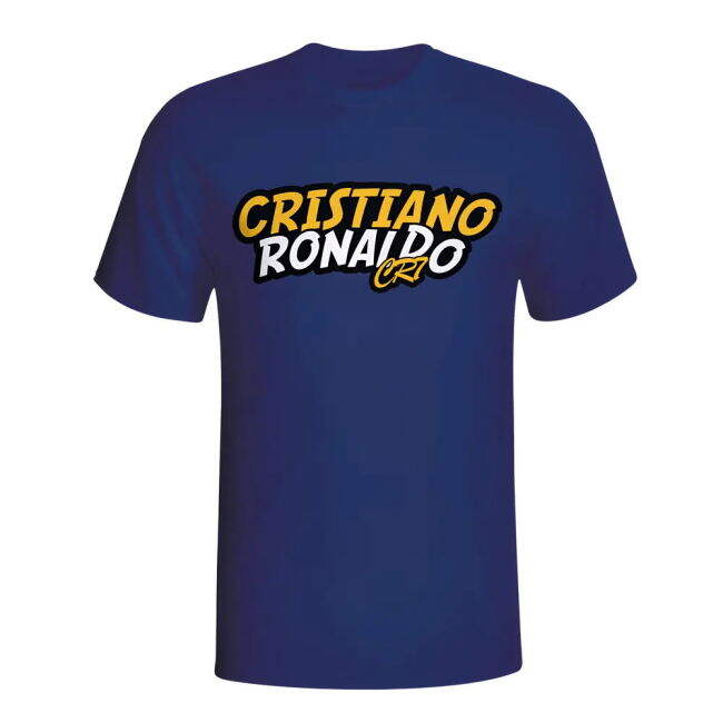 Ronaldo Football Team Ultra Comfort Fan Gear Modern Style Fan T-shirt