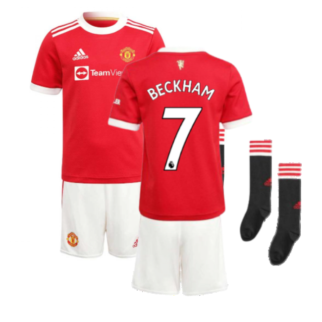 Football Home Mini Kit Beckham #7 Durable Material Enthusiastic 20...