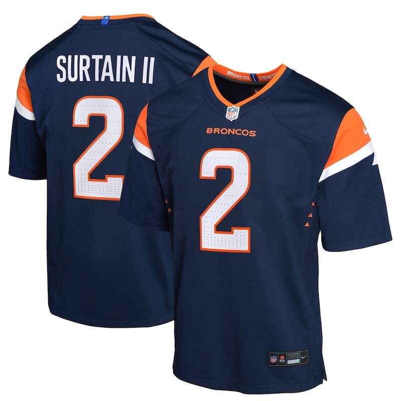None Patrick Surtain II DEN Broncos Elite Replica Jersey for NFL Fans