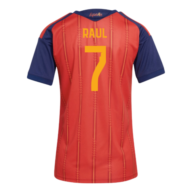 Authentic Spain 2026-2027 Spain Home Shirt (Womens) (Raul 7)