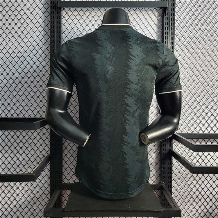 2223 Juventus Away Black Soccer Jersey Football Shirt Player Version