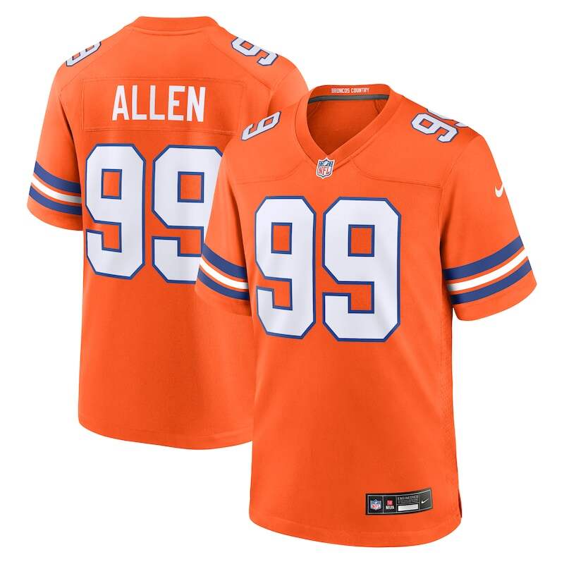 None Zach Allen Denver Broncos Great Value Game-Day Essential