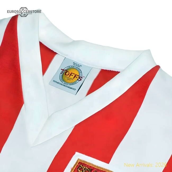 Official Stoke City Stan Matthews 1961 Retro Football Shirt - Premium