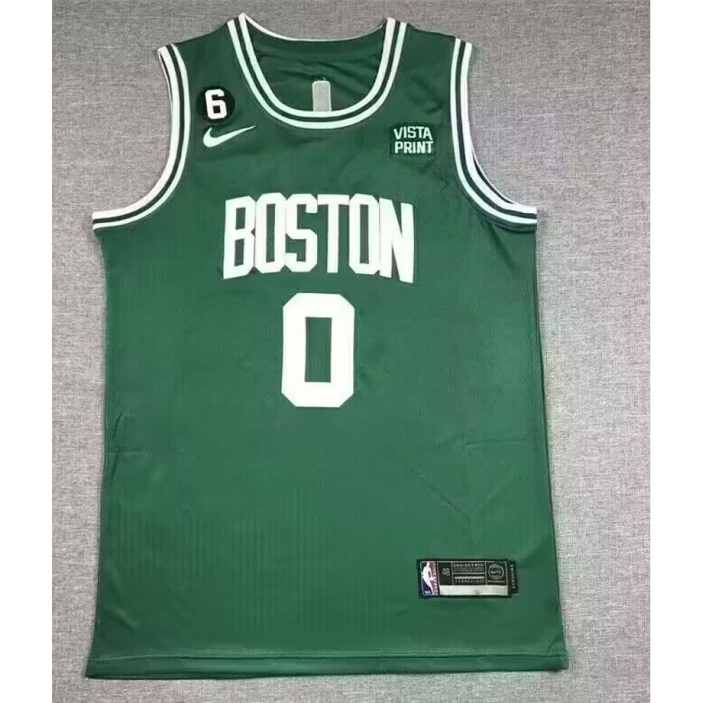 Jayson Tatum0 Boston Celtics Green Jersey - - Basketball Fan Gear