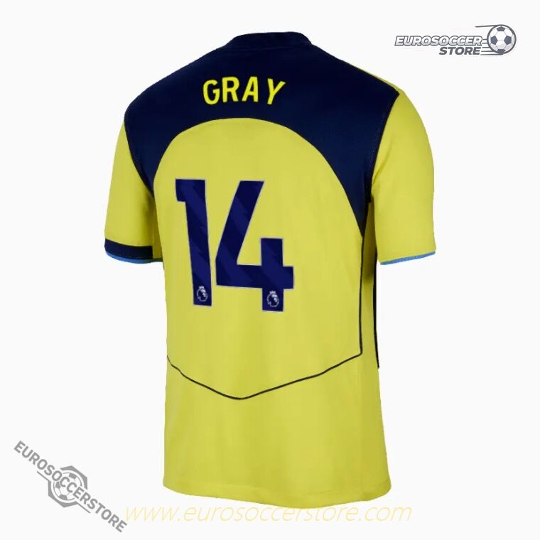 Tottenham Hotspur 25-26 Season Third Gray 14 Football Jersey