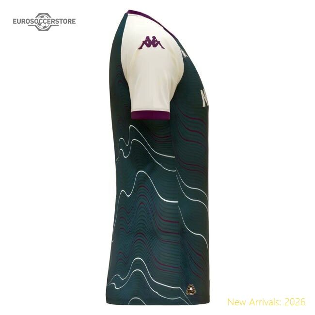 2025-2026 Fiorentina Fc Pre Match Shirt (turquoise) - Supporter Edition