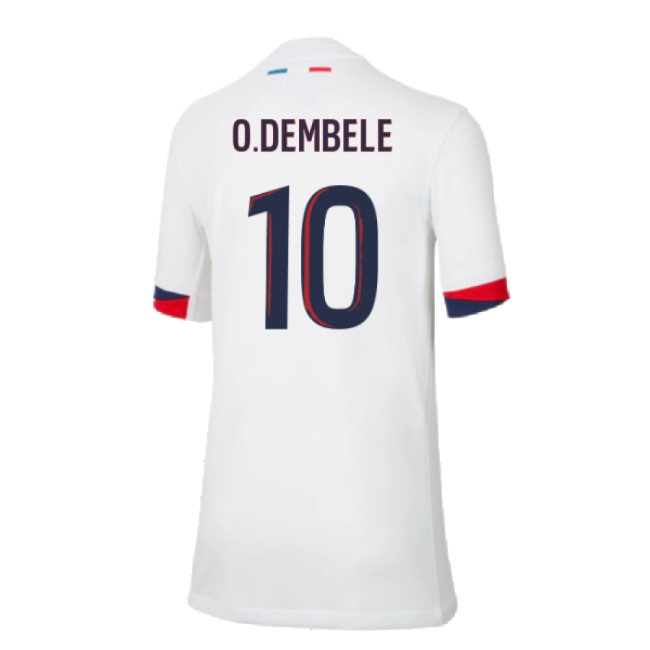 Psg Dembele #10 Authentic Design Match Day Modern Style Fan Jersey